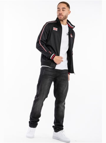 Lonsdale Trainingsjacke "Skellberry" in Schwarz