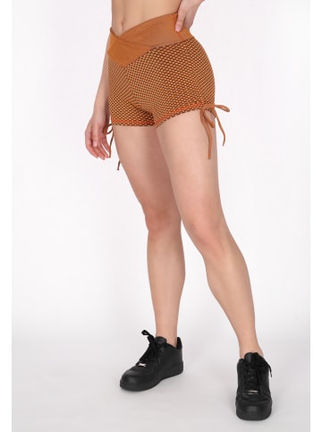 faina Women Shorts in brown