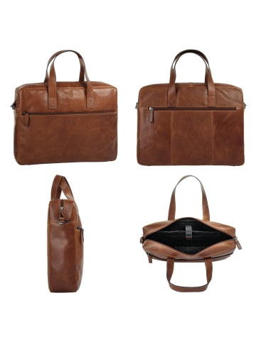 X-ZONE Aktentasche in braun