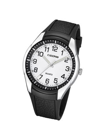 Calypso Analog-Armbanduhr Calypso Analogico schwarz groß (ca. 44mm)