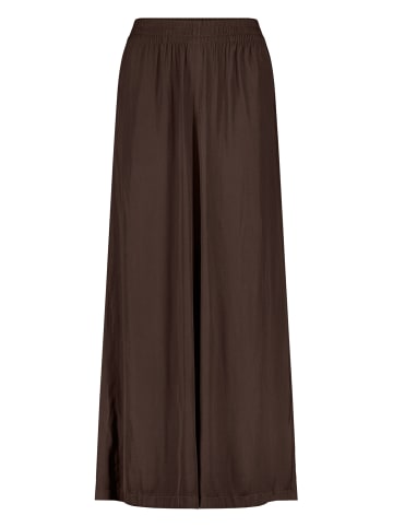 Zero Stoffhose weit in Chocolate Plum