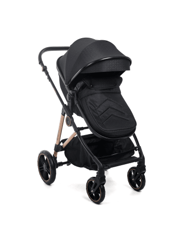 BeBelissimo 3 in 1 Kinderwagen Set Kombikinderwagen - CAVO in Schwarz