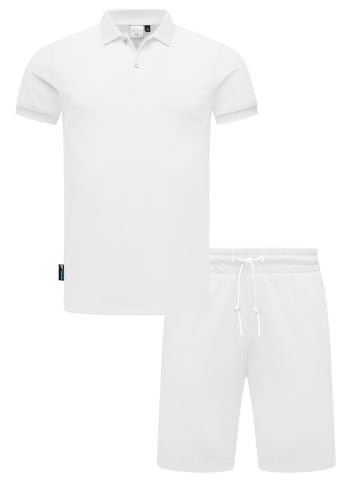 ragwear Poloshirt Set Porpi in White