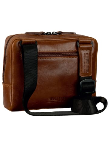 Leonhard Heyden Porto Umhängetasche Leder 22 cm braun