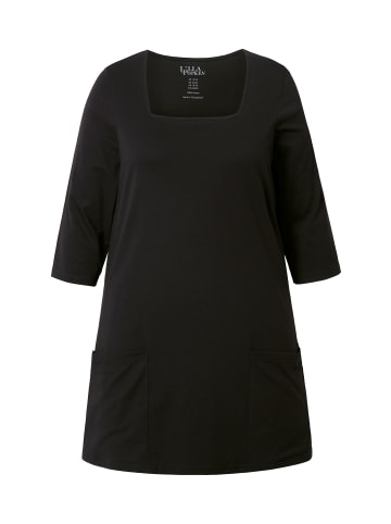 Ulla Popken Longshirt in schwarz