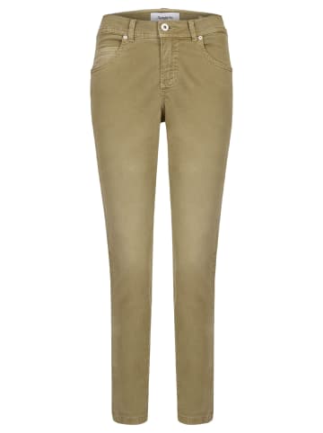 ANGELS  7/8 Jeans Jeans Ornella Galon in Coloured Denim in khaki