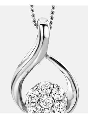 Diamant L'éternel Halskette aus 375 Weißgold mit Diamant