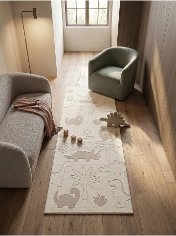 KADIMA DESIGN Kinderteppich Kinder-Motiv Kinderzimmer pflegeleicht Spielzimmer Motiv in Creme
