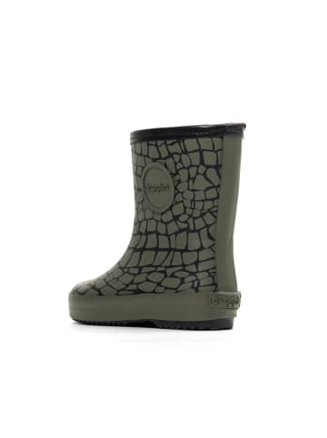 druppies Regenstiefel Kinderstiefel Nature Boot in oliv/schwarz