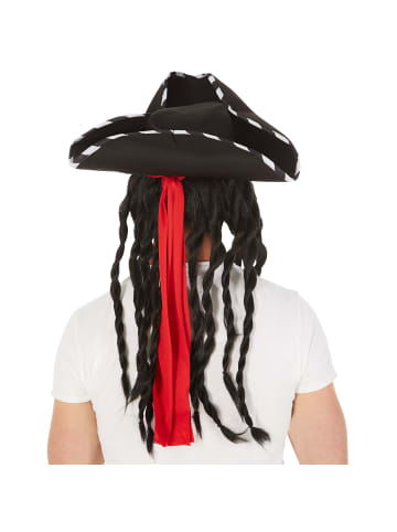 tectake Schöne, dreadlockartige Zöpfe, schwarz