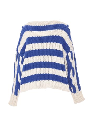 ebeeza Damen Strickjacke in Königsblau