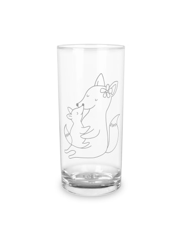 Mr. & Mrs. Panda Glas Fuchs Mama ohne Spruch in Transparent