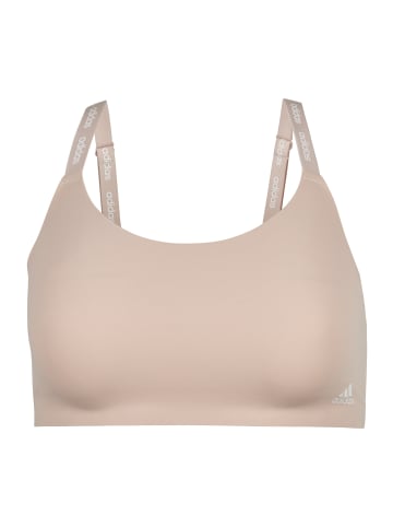 adidas Bustier SCOOP LOUNGE BRA in rosa-mel.