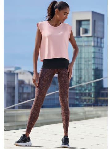 LASCANA ACTIVE Funktionsleggings in braun