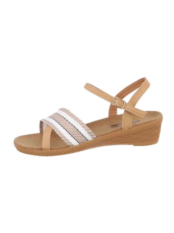 Ital-Design Sandale & Sandalette in Beige