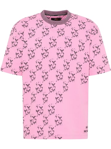 Carlo Colucci T-Shirt De Paoli in Rosa