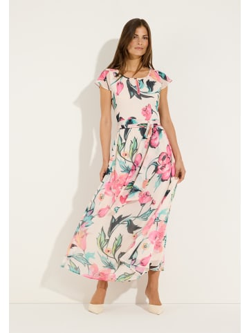 More & More feminines, fließendes Maxikleid, Flowers in floral colour