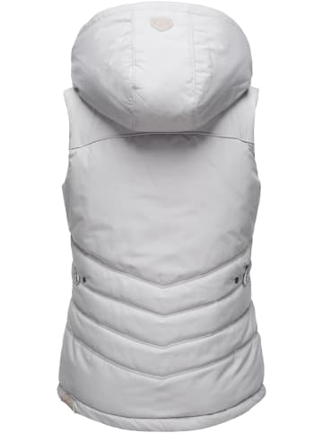 ragwear Steppweste Hesty in Light Grey22