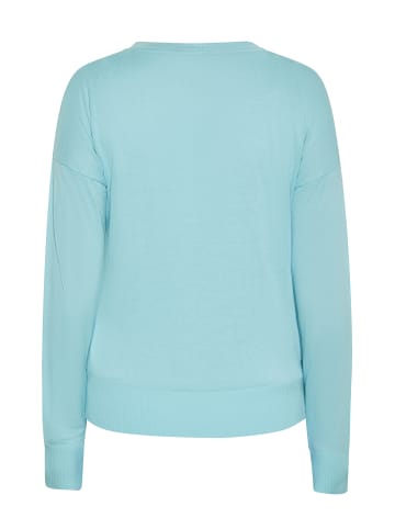 Albee Women Pullover in Aqua