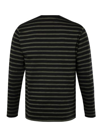 JP1880 Kurzarm T-Shirt in schwarz