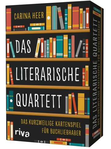 riva Das literarische Quartett | Das kurzweilige Kartenspiel für Buchliebhaber