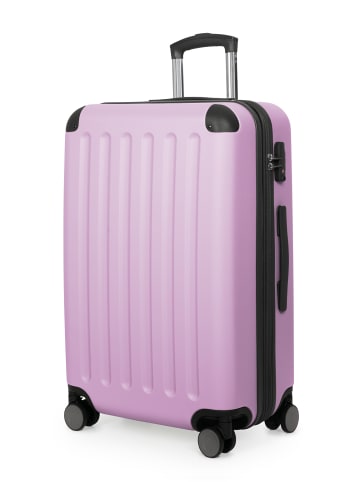 Hauptstadtkoffer Spree - Mittelgroßer Koffer Hartschale Trolley 65 cm, TSA, 74 L in Flieder