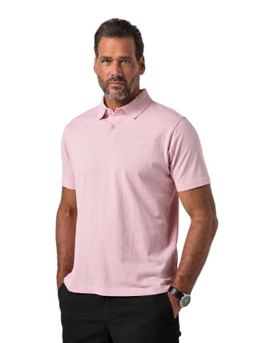 JP1880 Poloshirt in tiefes mauve
