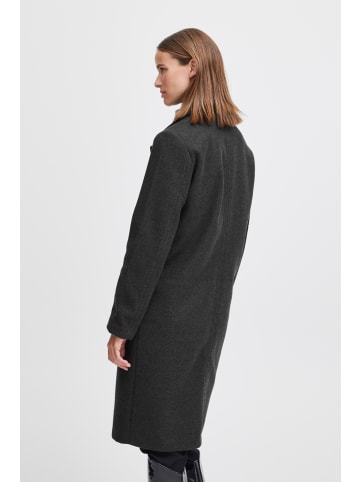 b.young Mantel Reverskragen Jacke Lang BYCILIA COAT 3 in Schwarz