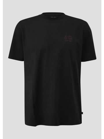 QS T-Shirt in 9999_schwarz