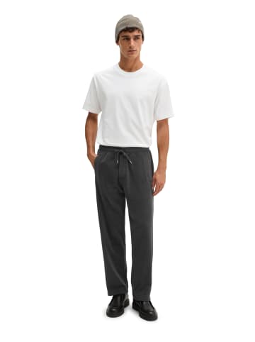 Marc O'Polo Frottier-Jerseyhose regular in Broken Graphite