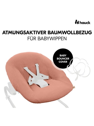 Hauck Bezug für Alpha Newborn Bouncer (atmungsaktiv in rosa