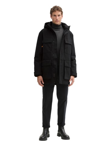 Tom Tailor Jacke in schwarz