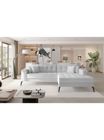 MF Design Sokka Recamiere Rechts in Weiß -  (L) 292 x (B) 292 x (H) 84 cm