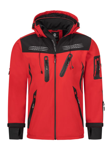 Rock Creek Jacke in Rot