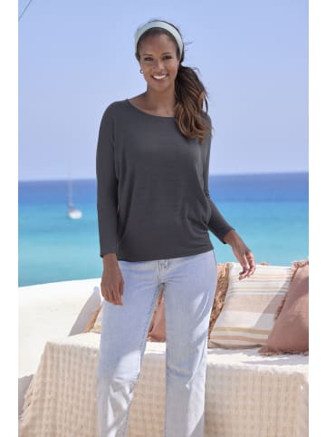 LASCANA Langarmshirt in navy