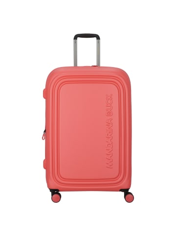 Mandarina Duck Logoduck+ 4-Rollen-Trolley 75 cm in cayenne