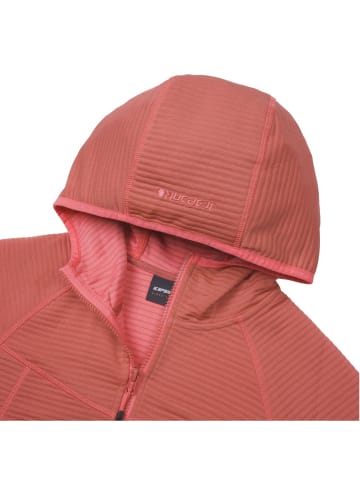 Icepeak Midlayer Berryville mit Kapuze in Koralle