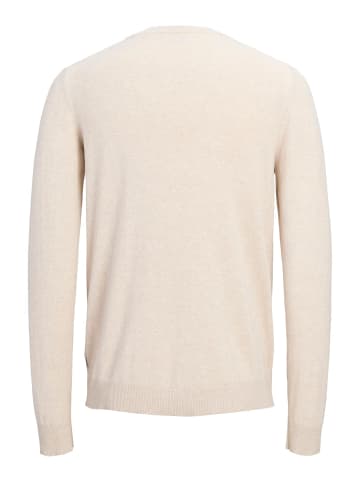 Jack & Jones Strickpullover in Oatmeal