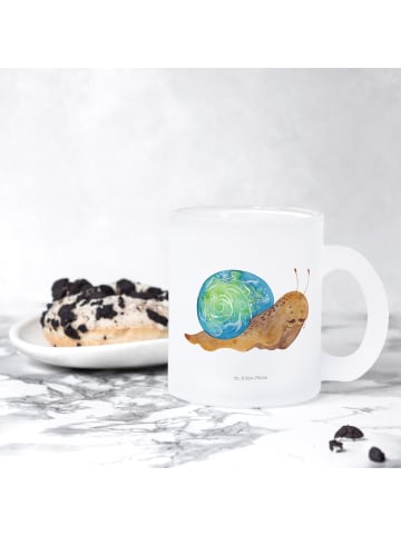 Mr. & Mrs. Panda Kaffeebecher Schnecke Sir ohne Spruch in Transparent