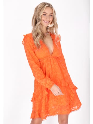 IZIA Women Dress in orange