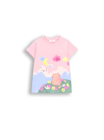 Coccodrillo T-Shirt mit kurzem Ärmel in rosa