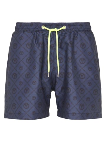 Carlo Colucci Badeshorts Carazzato in Navy