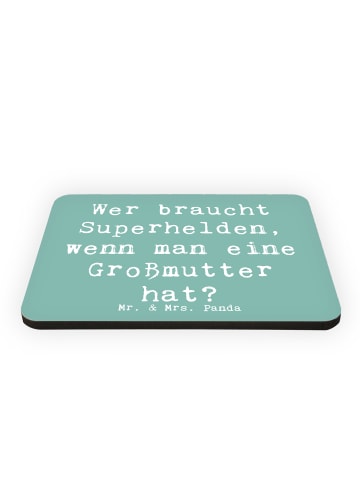 Mr. & Mrs. Panda Magnet Spruch Großmutter Liebe mit Spruch in Meeresbrise