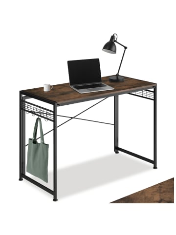 tectake Computertisch Paterson klappbar 102x51x77cm