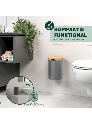 bremermann Wand-Kosmetikeimer 3L Grau