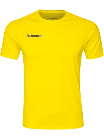 Hummel Hummel T-Shirt Hml Multisport Herren Atmungsaktiv Dehnbarem in BLAZING YELLOW