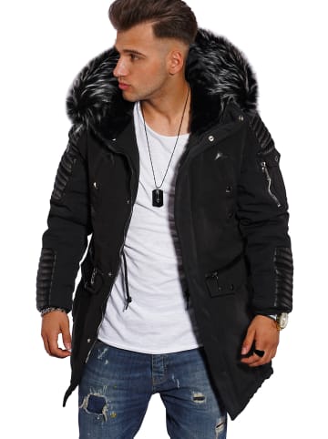 Style Division Winterjacke - S2HOLMSBU in Schwarz-Black