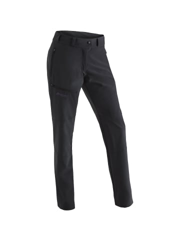 Maier Sports Outdoorhose Latit in Schwarz