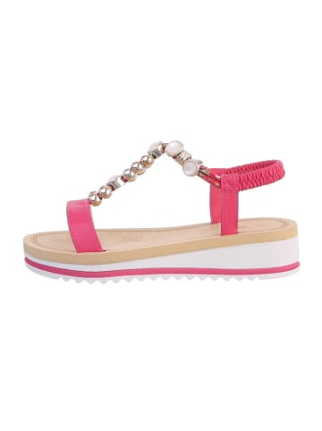 Ital-Design Sandale & Sandalette in Pink