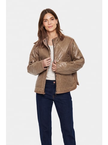 SAINT TROPEZ Jacke IlineSZ Lockere Passform in Otter